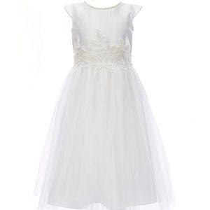 EUC Flower girl Dress in Off White